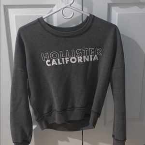 Hollister Gray Crew Neck